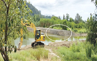 Dept again says lagoon will not be touched
